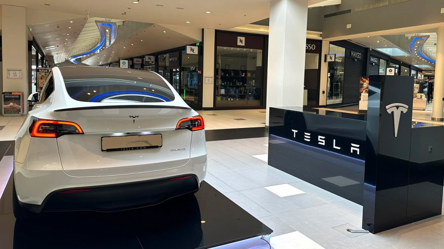 Έτοιμο το πρώτο κατάστημα της Tesla στη Θεσσαλονίκη -Πότε ανοίγει