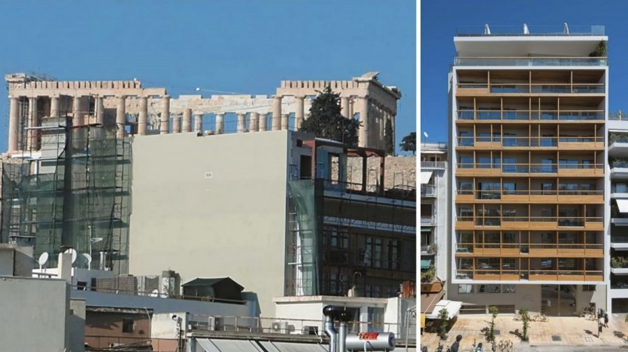 Coco-Μat: «Τελεσίγραφο» ΣτΕ για να γκρεμιστούν οι αυθαίρετοι όροφοι του ξενοδοχείου που «κρύβει» την Ακρόπολη