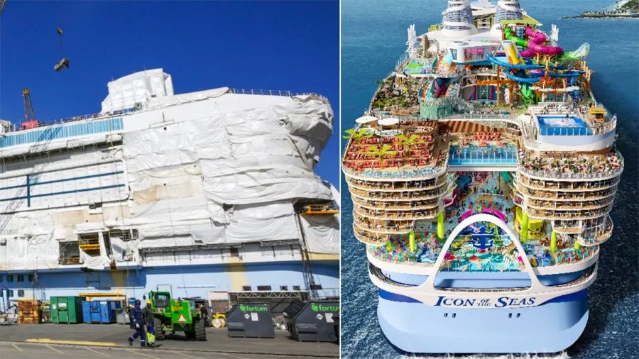 Γιατί αυτή η viral απεικόνιση του μεγαλύτερου κρουαζιερόπλοιου στον κόσμο διχάζει τους χρήστες του διαδικτύου